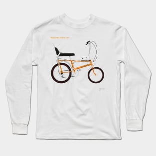 Classic Raleigh Chopper Mk1 10 Speed in Pumpkin Orange Long Sleeve T-Shirt